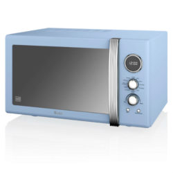 Swan Retro 900w Combi Microwave - Blue